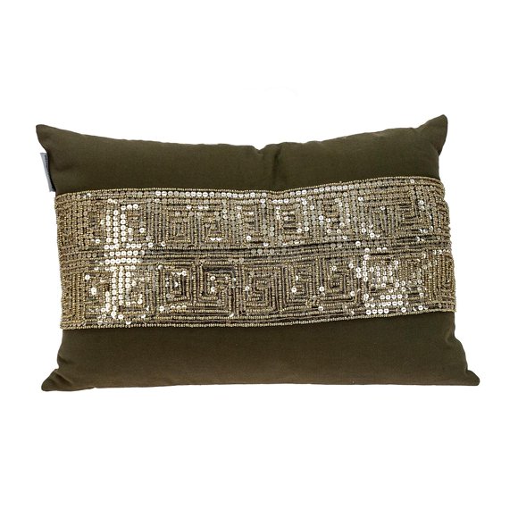 Cojín Misty Transitional Olive de la colección Parkland
