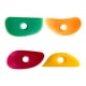 thumbnail image 4 of 4 Pieces Pottery Clay Soft Rubber Rib Versatile 10x5cm Surface Scraping Tool, 4 of 5