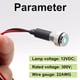 thumbnail image 3 of Luz Indicadora LED Taiss Flecha Verde 12V Panel Metal, 3 of 3