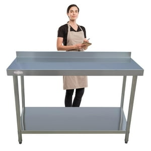 Prochef - Meson Muro 100% Inoxidable 180X60X85(+6) Cm