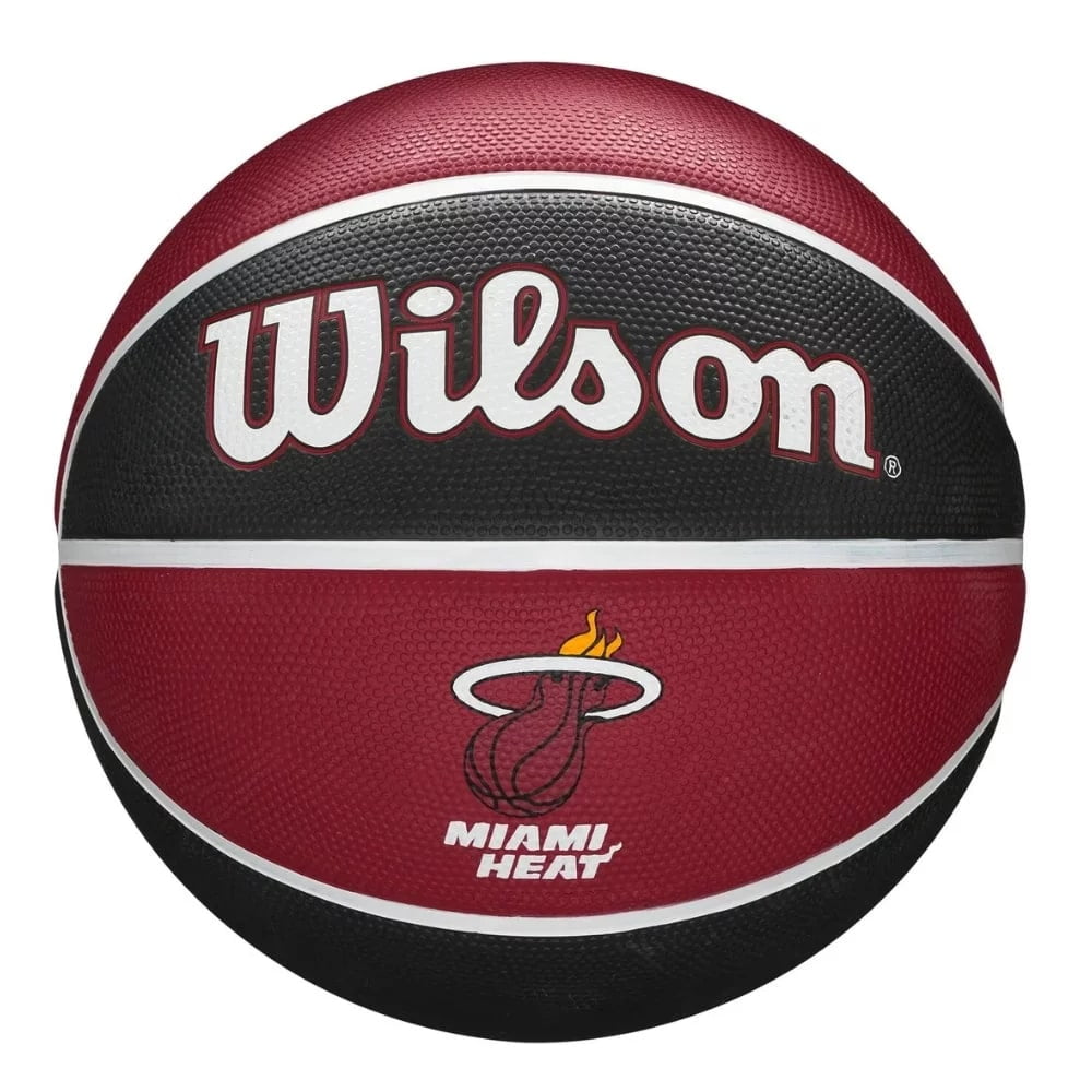 Wilson - Balón Basketball Nba Team Tribute Miami Heat Tamaño 7
