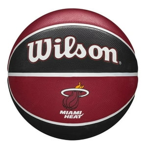 Wilson - Balón Basketball Nba Team Tribute Miami Heat Tamaño 7