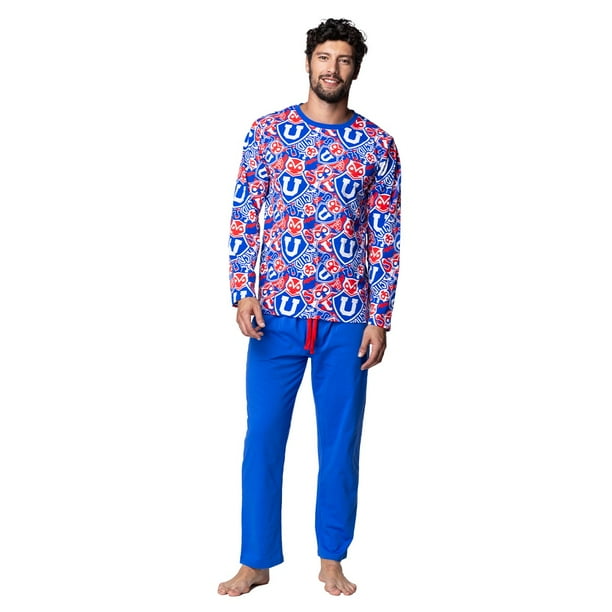 Pijama Hombre Invierno Algodón Universidad de Chile TOP
