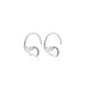 thumbnail image 1 of Aro Hoop Elefante Suerte Plata 925 Chapado Oro Blanco, 1 of 3