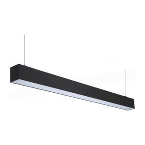 Hb Led - Luminaria Lineal Eco Conectable 5070 40W Negro 120Cm Luz Cálida