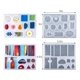 thumbnail image 2 of Moldes De Resina Epoxi Kit Resina Para Manualidades 184pcs Multicolor, 2 of 5