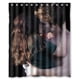 thumbnail image 1 of Cortina de ducha de la saga Crepúsculo de Kristen Stewart, juego de cortinas de baño con ganchos, tamaño 60 x 72 pulgadas, 1 of 3