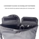 thumbnail image 2 of Porta bolsa de drenaje de orina con cubierta de tubo de catéter de actualización y correas de hombro ajustables, cubiertas de bolsa de catéter delantera y trasera con bolsas de catéter - cue, 2 of 3