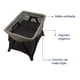 thumbnail image 3 of Cuna Pack and Play Sena Aire Charcoal, 3 of 8