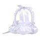 thumbnail image 3 of Cesta De Ni?a De Flores Blancas De Encaje De Dama De Honor Para Mesa De Ducha De Boda Estilo De Compromiso B, 3 of 5