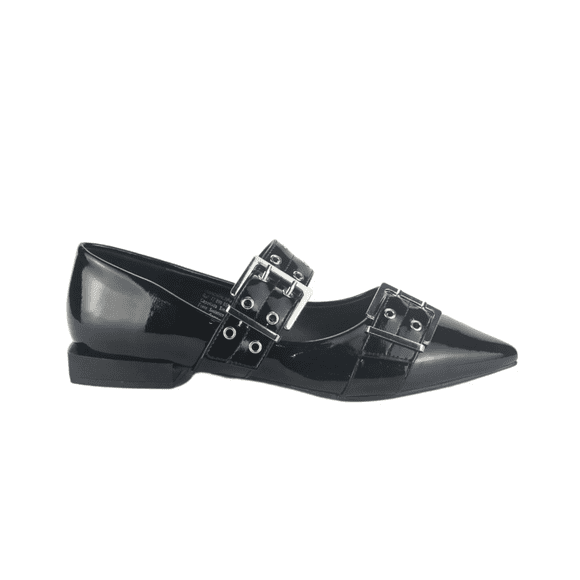 BALLERINA CHALADA NEGRO | 11-SLIK-2 - Talla 38