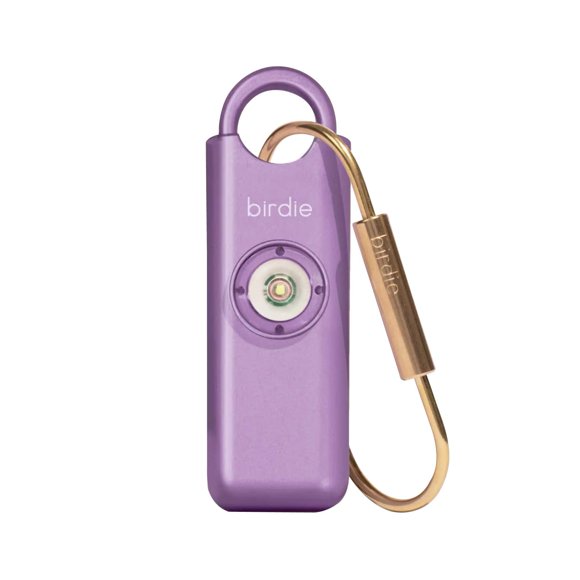 ALARMA She’s Birdie de Lavanda Metálica con Sirena y Luz Intermitente