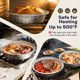 thumbnail image 5 of Bandeja para hornear Fit Meal Prep 23 cm – Pack de 45 con tapas, 5 of 7
