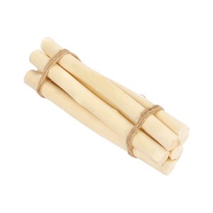 Magideal - Palos De Ramas De Madera, De Madera Para Manualidades, Pequeños Palos De Madera Rústicos, Palos De Troncos De Madera Para Manualidades Diy, , Blanco Grueso, 7 Uds 30Cm