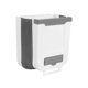 thumbnail image 4 of Bote De Basura Colgante Montado Plegable Para Encimera Gabinete Cocina Gris Blanco, 4 of 5