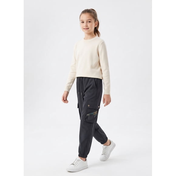 Pantalon Cargo Ni a Impermeable Jogger Moda Urbana Comodo