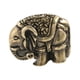 thumbnail image 2 of Mini Estatuilla De Elefante De Latón, Decoración De Escritorio Para Dormitorio, Estantería Interior, 2 of 5