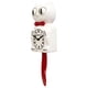 thumbnail image 3 of Reloj Kit Cat Klock Candy Cane Rojo con ojos y cola en movimiento, 3 of 4