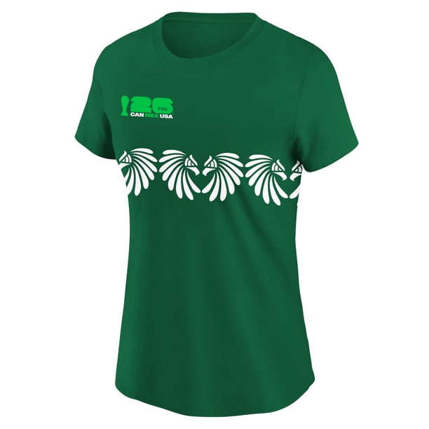 Remera de fútbol Outerstuff FIFA 2026 para mujer, verde, talle S