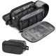thumbnail image 1 of Neceser PAVILIA Travel Shaving Dopp Kit de piel sintética negro, 1 of 8