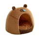 thumbnail image 2 of Nido Para Gatos Semicerrado Con Forma De Kapibala, Cómoda Cama Protectora Para Perros Y Gatos, L, 2 of 3
