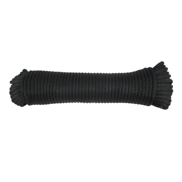 Cuerda de Poliéster de Calidad 4,8 mm 30 m Negra