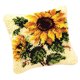 thumbnail image 3 of 1 set de almohadas, kit de gancho de cierre, material para principiantes de girasol, 3 of 3