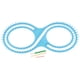 thumbnail image 3 of 1 Set 8 Shape Knitting Loom Kit Weaving Tool para principiantes Hand Making Blue, 3 of 5
