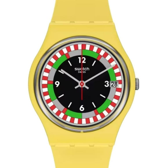 Reloj Swatch Unisex Yel Race SO31J400