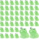 thumbnail image 1 of 50 mini ranas luminosas de resina, lindas ranas que brillan en la oscuridad, adornos en miniatura para decoración de jardín, casa de muñecas y manualidades (verde), 1 of 7