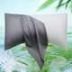 thumbnail image 1 of Funda de almohada ELIBABA Queen 51x76 cm Gris oscuro - 1 unidad, 1 of 7
