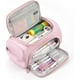 thumbnail image 1 of Estuche Para Lápices De Gran Capacidad, Gran Capacidad Para Guardar Rotuladores, Bolsa De Papelería Simple, Organizador De Oficina, Para Adolescentes, Niñas, Adultos Y Estudiantes (rosado), 1 of 6