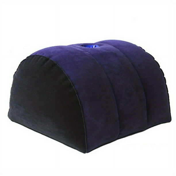 1pc Inflatable Half Moon Ramp Positioning Pillow for Couples - Enhance Sexual Pleasure and Intimacy
