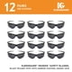 thumbnail image 2 of Lentes Seguridad KleenGuard V30 Nemesis Espejado 12 Pares, 2 of 3