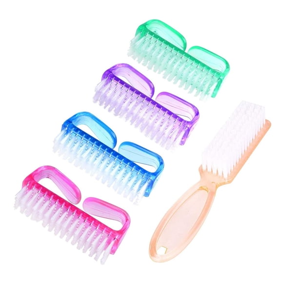 41 Cepillos Limpiadores de Uñas con Mango