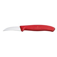 Victorinox - Cuchillo Torneador Rojo. Hoja 6 Cm
