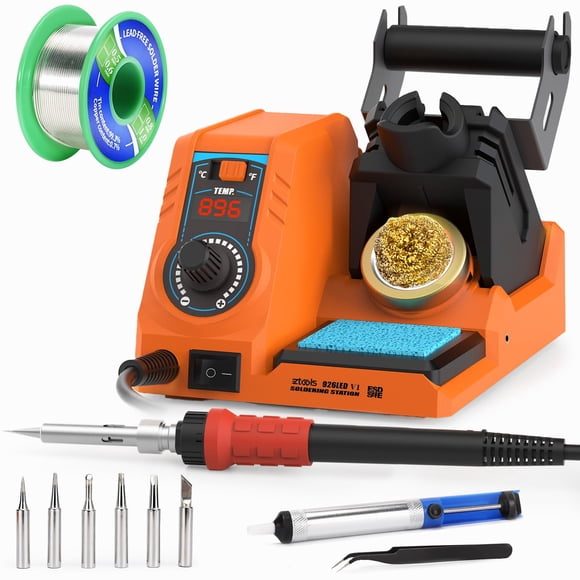 Estación de soldadura EZTOOLS 926LED V1 110W Naranja