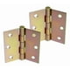 thumbnail image 3 of 2 Bisagra Galvanizada 2pcs 4 Pulgadas Y Tornillos, 3 of 3