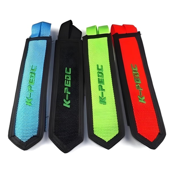 Straps De Pedal Para Bicicleta, Correa Fixie Bmx Urbana Cala rojo