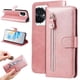 thumbnail image 1 of Funda con Cremallera para Honor 100, Carcasa Cartera de Cuero PU con Soporte y Tarjetero, 1 of 6