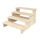 thumbnail image 2 of Soporte Elevador De Exhibición De Madera, Accesorios De Escaparate Decorativo Para Esculturas, Figuras, Hogar, 4 Capas, 30cm, 2 of 5