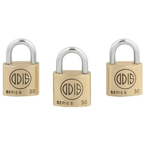 Pack 3 Candados Odis B30 30Mm - Llaves Iguales