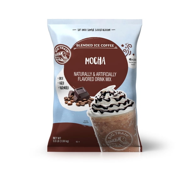 Beverage Mix Big Train Mocha Blended Ice Coffee, 1,58 kg