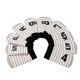thumbnail image 5 of 10 Uds. Fundas De Cabeza De Hierro Para Golf, Cubiertas De Cu?as De Golf Duraderas Tejidas Para Hombres Y Mujeres, Color Blanco Y Caqui, 5 of 5
