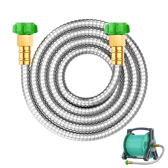 Manguera de Jardín BlueGarden 1.5 m Acero Inoxidable 3/4" H-H