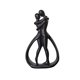 thumbnail image 3 of Estatua De Pareja Abrazada Para El Hogar, Adorno Coleccionable Para El Gabinete Del Hogar, Aniversario, Negro, 3 of 5
