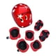thumbnail image 2 of 7 Unids set Casco De Bicicleta Casco De Patinaje Sobre Ruedas Para Ciclismo Patinar Rojo, 2 of 5