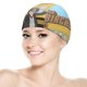thumbnail image 5 of Sr. Birchum Gorro de Natación de Licra, Gorro de Baño de Tela Cómoda, Gorro Elástico Antideslizante para Hombres, Mujeres y Niños, 5 of 6