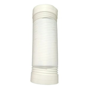 Genérica - Tubo 1.5 Metros Para Salida Aire Acondicionado 13 Cm Diámetro + Boquilla Desenroscable