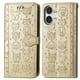 thumbnail image 4 of Funda Cartera FOXDOCK para iPhone 16 Plus , Flip PU con Relieve de Gatos y Perros, Tarjetero y Soporte, 4 of 6